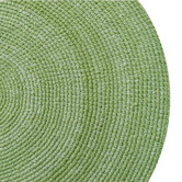 Boulevarde Rugs Green Orbit Hand-Woven Indoor/Outdoor Round Rug