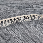 Boulevarde Rugs Charcoal Shadow Hand-Woven Indoor/Outdoor Rug
