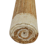Boulevarde Rugs Cream Dash Hand-Woven Jute Rug