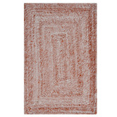 Boulevarde Rugs Rust Orbit Hand-Woven Indoor/Outdoor Rug