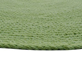 Boulevarde Rugs Green Orbit Hand-Woven Indoor/Outdoor Round Rug
