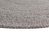 Boulevarde Rugs Silver Orbit Hand-Woven Indoor/Outdoor Round Rug