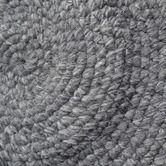 Boulevarde Rugs Ash Grey Orbit Hand-Woven Indoor/Outdoor Round Rug