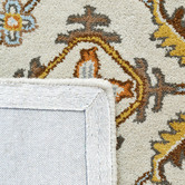 Boulevarde Rugs Grey &amp; Cream Hanette Kashan Wool-Blend Runner