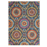 Boulevarde Rugs Blue Vine Hand-Tufted Wool Rug