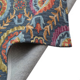 Boulevarde Rugs Blue Vine Hand-Tufted Wool Rug