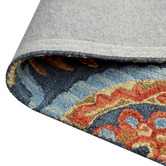 Boulevarde Rugs Blue Vine Hand-Tufted Wool Rug