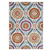 Boulevarde Rugs Ivory Vine Hand-Tufted Wool Rug