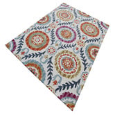 Boulevarde Rugs Ivory Vine Hand-Tufted Wool Rug