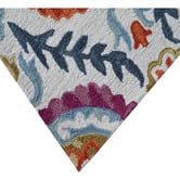 Boulevarde Rugs Ivory Vine Hand-Tufted Wool Rug