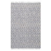 Boulevarde Rugs Black Aura Flat-Woven Wool Rug