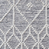 Boulevarde Rugs Black Aura Flat-Woven Wool Rug