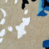 Boulevarde Rugs Coastal Hand-Tufted Wool-Blend Round Rug