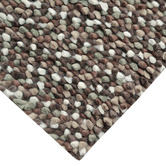 Boulevarde Rugs Brown Jelly Bean Felted Wool-Blend Rug