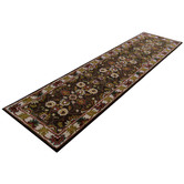 Boulevarde Rugs Grey &amp; Cream Vicco Kashan Wool-Blend Runner