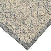 Boulevarde Rugs Grey Newcastle Hand-Tufted Wool-Blend Rug