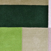 Boulevarde Rugs Green Hifa Box Hand-Tufted Wool Rug