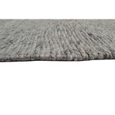 Boulevarde Rugs Ash Grey Blocks Hand-Woven Wool Rug