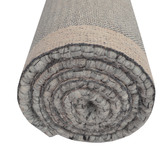 Boulevarde Rugs Ash Grey Blocks Hand-Woven Wool Rug