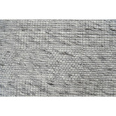 Boulevarde Rugs Ash Grey Blocks Hand-Woven Wool Rug