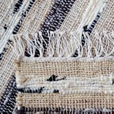 Boulevarde Rugs Natural &amp; Black Havana Hand-Woven Rug