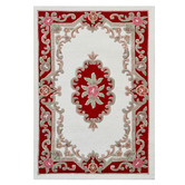 Boulevarde Rugs Red Avalon Hand-Tufted Wool Rug
