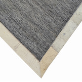Boulevarde Rugs Charcoal &amp; Cream Signature Hand-Woven Rug