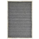 Boulevarde Rugs Charcoal &amp; Cream Signature Hand-Woven Rug