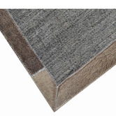 Boulevarde Rugs Charcoal &amp; Brown Signature Hand-Woven Rug
