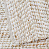 Boulevarde Rugs Natural Jamaica Duat Hand-Woven Jute Rug