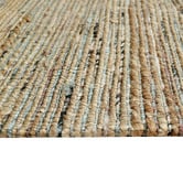 Boulevarde Rugs Natural &amp; Silver Kerala Jute-Blend Rug