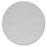 Boulevarde Rugs Aqua Boondi Hand-Woven Wool Round Rug