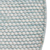 Boulevarde Rugs Aqua Boondi Hand-Woven Wool Round Rug