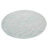 Boulevarde Rugs Aqua Boondi Hand-Woven Wool Round Rug