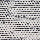 Boulevarde Rugs Black Boondi Hand-Woven Wool Round Rug