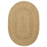 Boulevarde Rugs Kochi Hand-Woven Jute Oval Rug