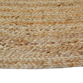 Boulevarde Rugs Kochi Hand-Woven Jute Oval Rug