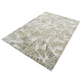 Boulevarde Rugs Green Lines Hand-Tufted Wool Rug
