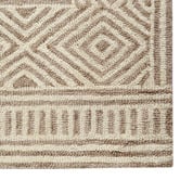 Boulevarde Rugs Sand Maze Hand-Tufted Wool Rug