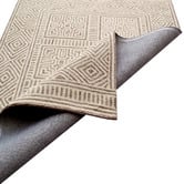 Boulevarde Rugs Sand Maze Hand-Tufted Wool Rug