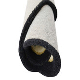 Boulevarde Rugs Black Petals Hand-Tufted Wool Rug