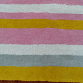 Boulevarde Rugs Striped Hand-Tufted Wool Runner