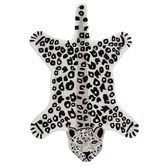 Boulevarde Rugs Snow Leopard Hand-Tufted Wool Rug