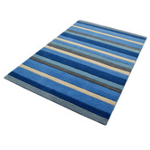 Boulevarde Rugs Blue Xylo Hand-Tufted Wool Rug