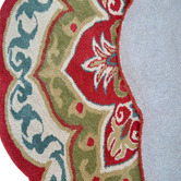 Boulevarde Rugs Red Petals Hand-Tufted Wool Rug