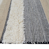 Boulevarde Rugs Striped Lama Hand-Woven Wool Rug