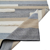 Boulevarde Rugs Striped Lama Hand-Woven Wool Rug
