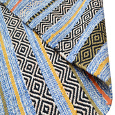 Boulevarde Rugs Multi-Coloured Mizo Hand-Woven Cotton Rug