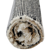 Boulevarde Rugs Striped Lama Hand-Woven Wool Rug