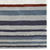 Boulevarde Rugs Striped Hand-Tufted Wool Rug